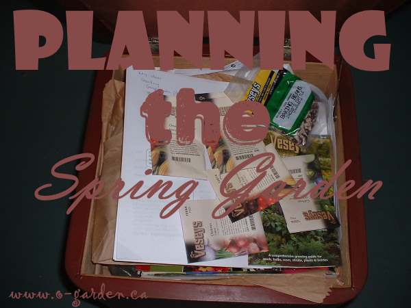 Spring Garden Planning